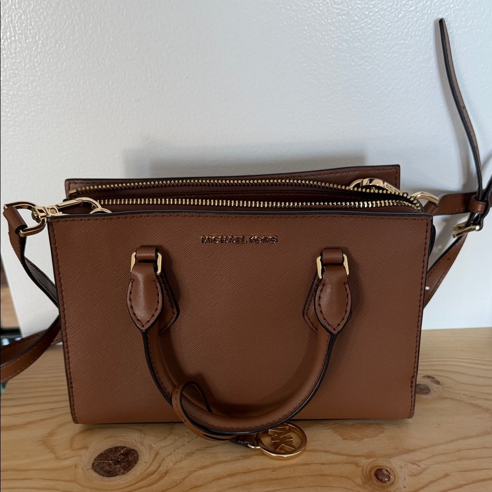 Michael Kors Tan Satchel Bag